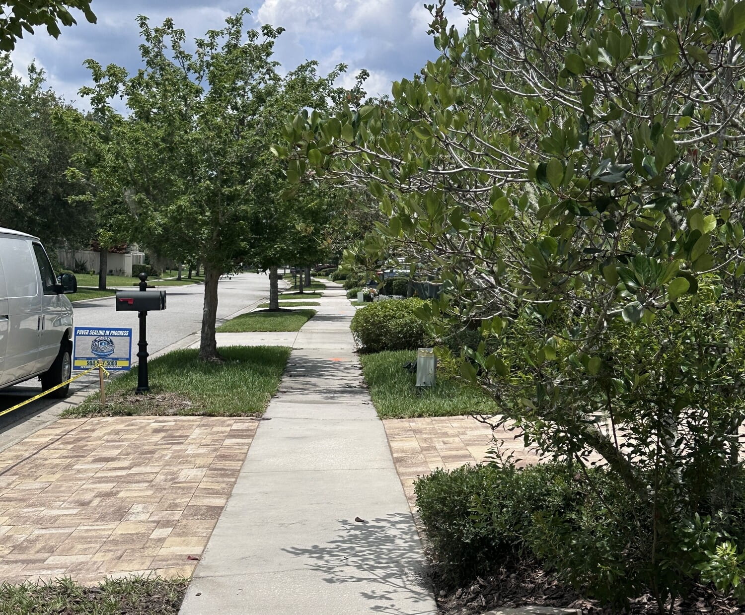Patio and sidewalk cleaning in Jacksonville